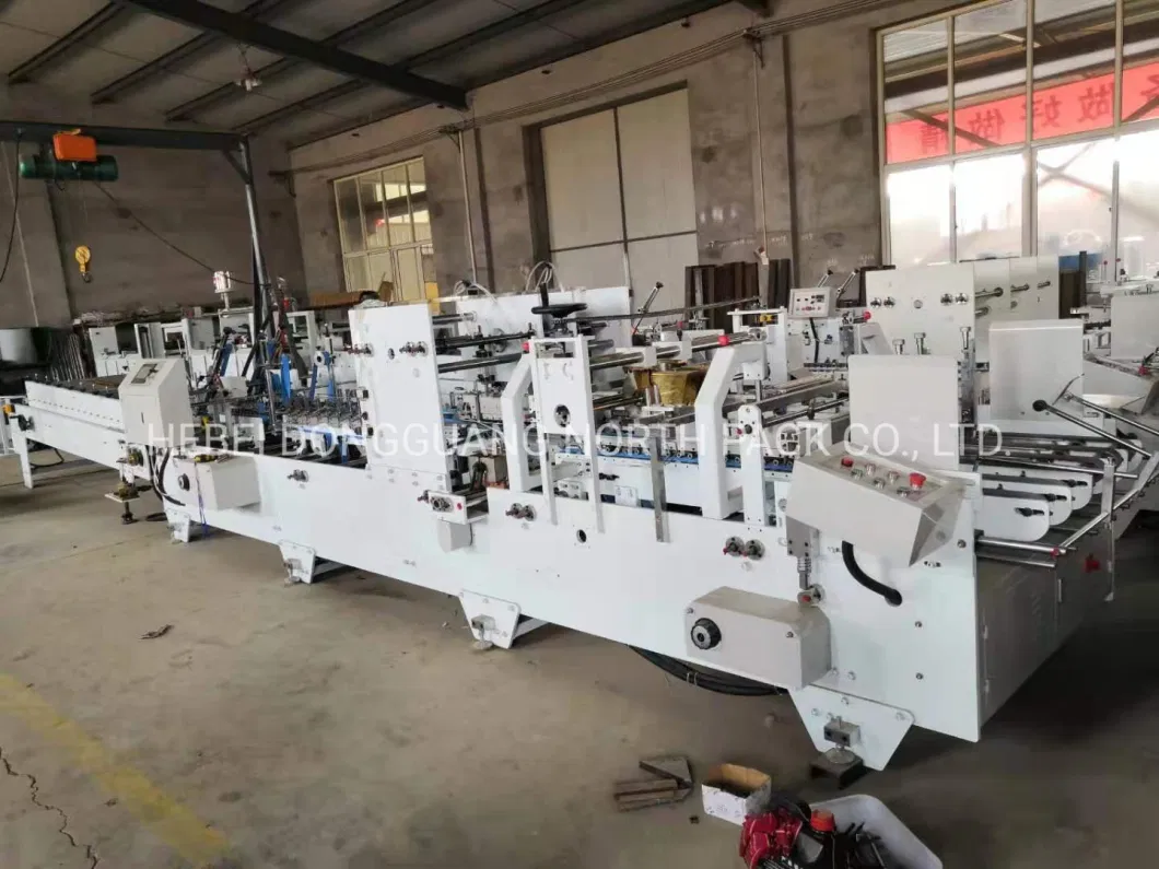 Automatic Corrugated Pre-fold and Crash Lock Bottom Folder Gluer