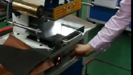 Flachbettdruckerplattentyp und Papierdruckerverwendung Heißfolienprägemaschine